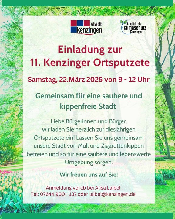Ortsputzete 2025