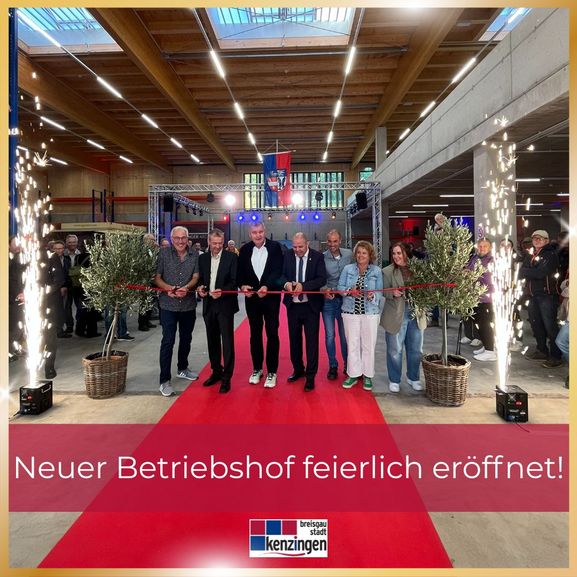 Einweihung Betriebshof am 10.10.2025