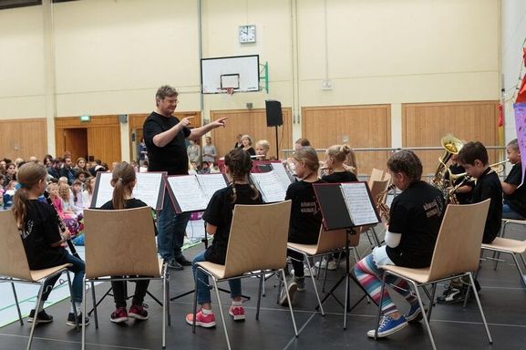 Bläser-Klassen-Unterricht