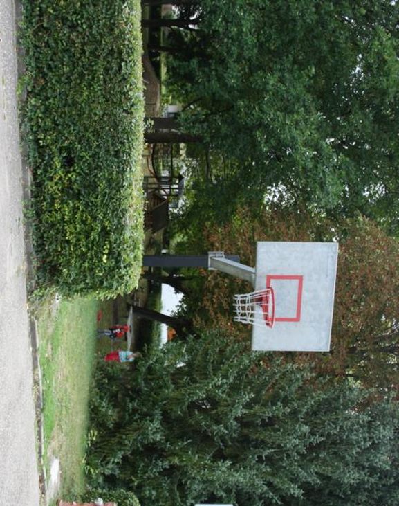 Neuer Basketballkorb