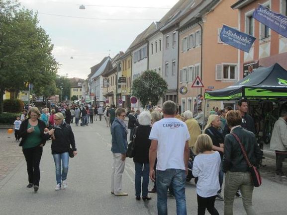 Die Innenstadt wurde zur Flaniermeile