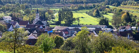Bombach von oben