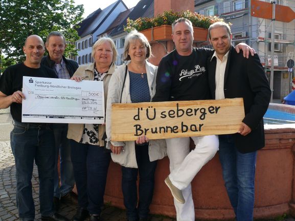 (v.l.n.r.: Peter Hahner, Alfred Höhnen, Roswitha Weber, Birgit Beck, Sascha Reich, Dirk Schwier)