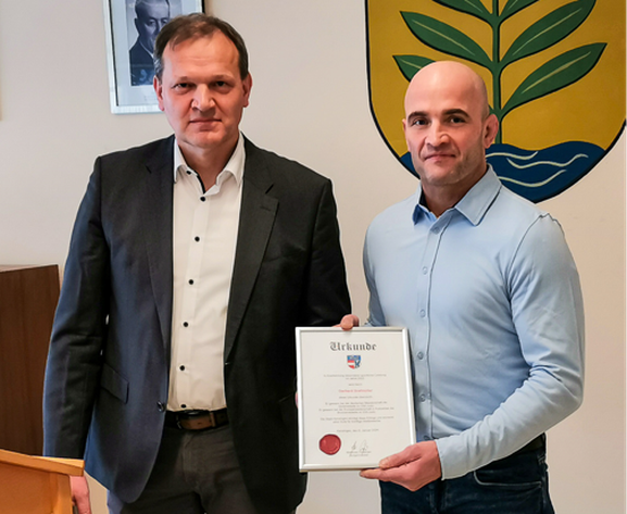 Ehrung an Gerhard Grafmüller