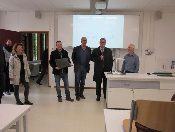 Einweihung naturwissenschaftliche Räume