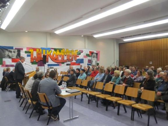 Infoveranstaltung über die Flüchtlingssituation 
