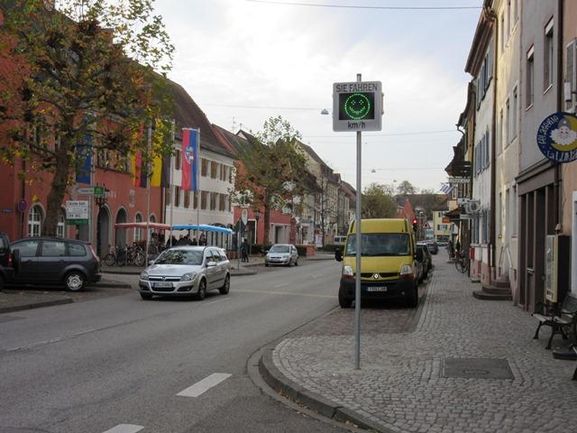 Standort: Hauptstraße nach der Einmündung Spitalstraße