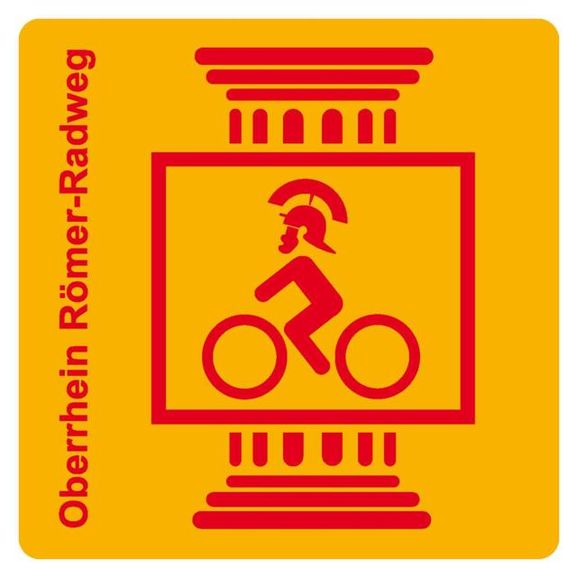 Der Oberrhein Römer-Radweg Logo