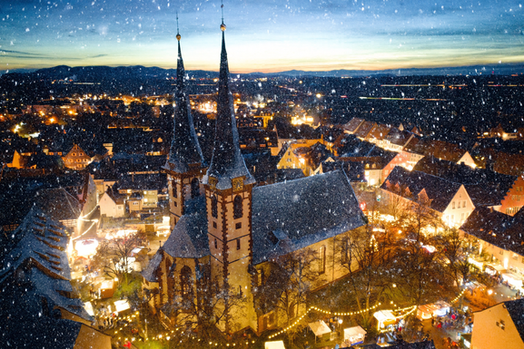 Weihnachtliche Atmosphäre