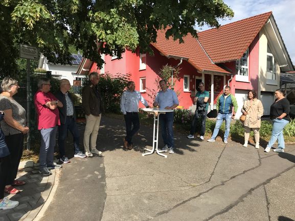 Eröffnung Parkplatz Bombach
