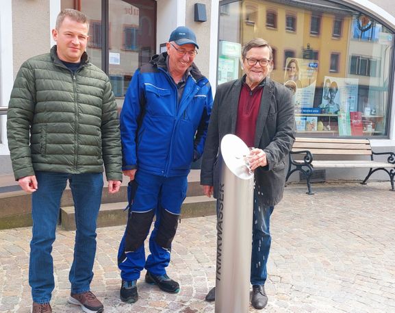 Neuer Trinkwasserbrunnen