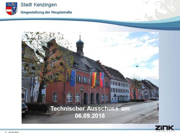 Umgestaltung der Hauptstraße