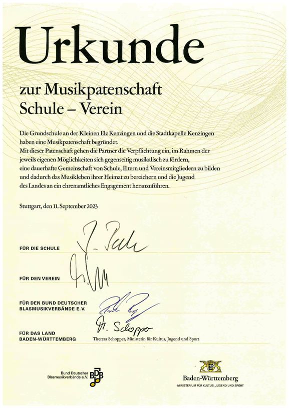 Musikpatenschaft