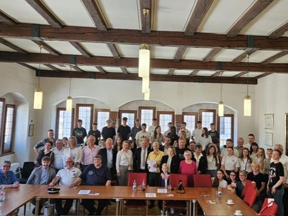 Delegation aus Vinkovci