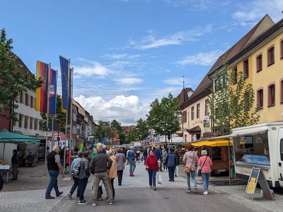Neustart für den Wochenmarkt