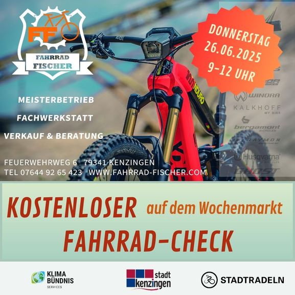 Einladung zum Fahrrad-Check