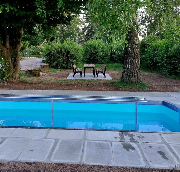Das Sanierte Wassertretbecken