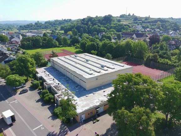 Hallenschließung während der Sommerferien