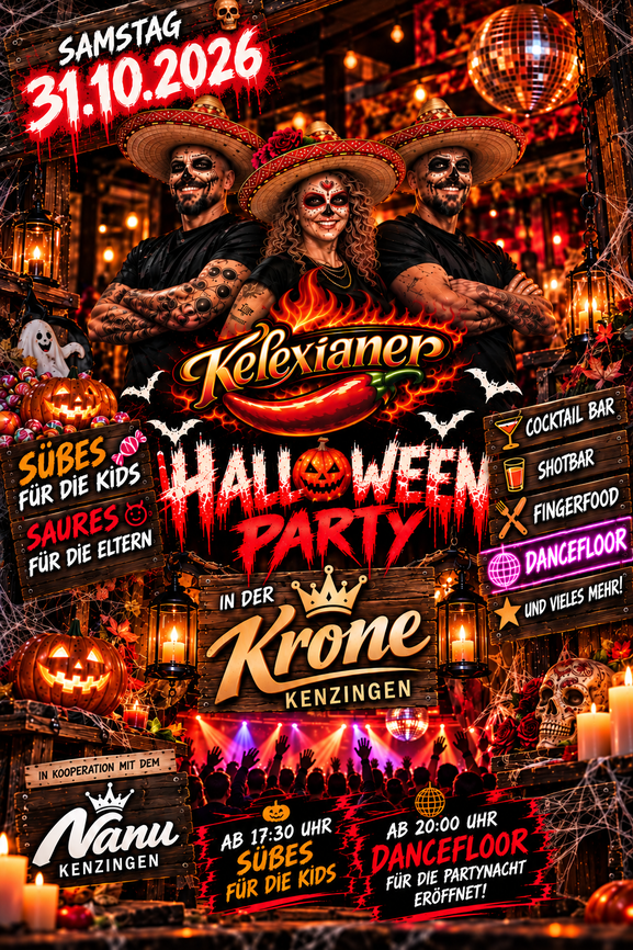 Einladung zur Halloweenparty