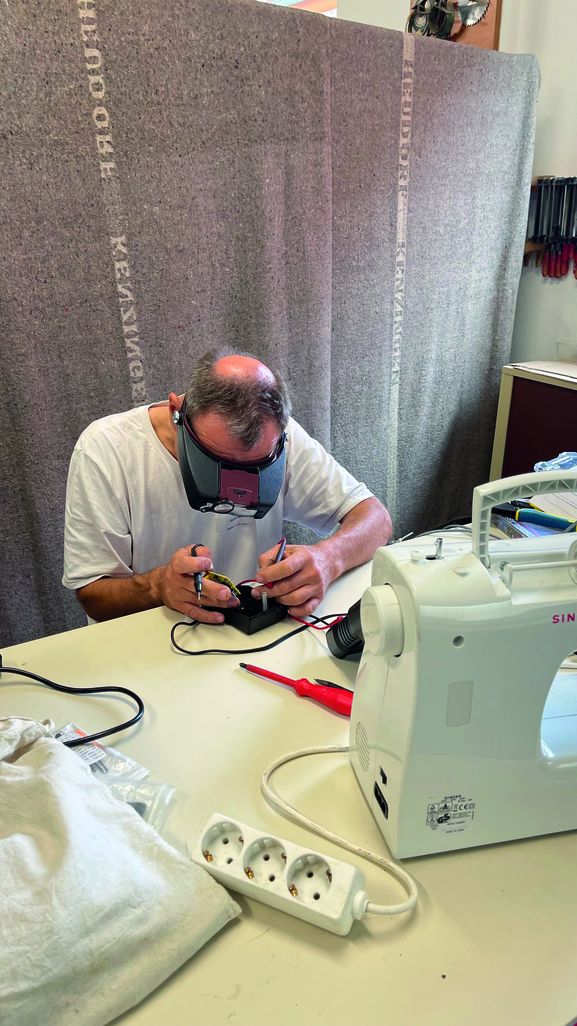 Hier wird Nachhaltigkeit gelebt: Im Repair Café Kenzingen wird repariert, was repariert werden kann.