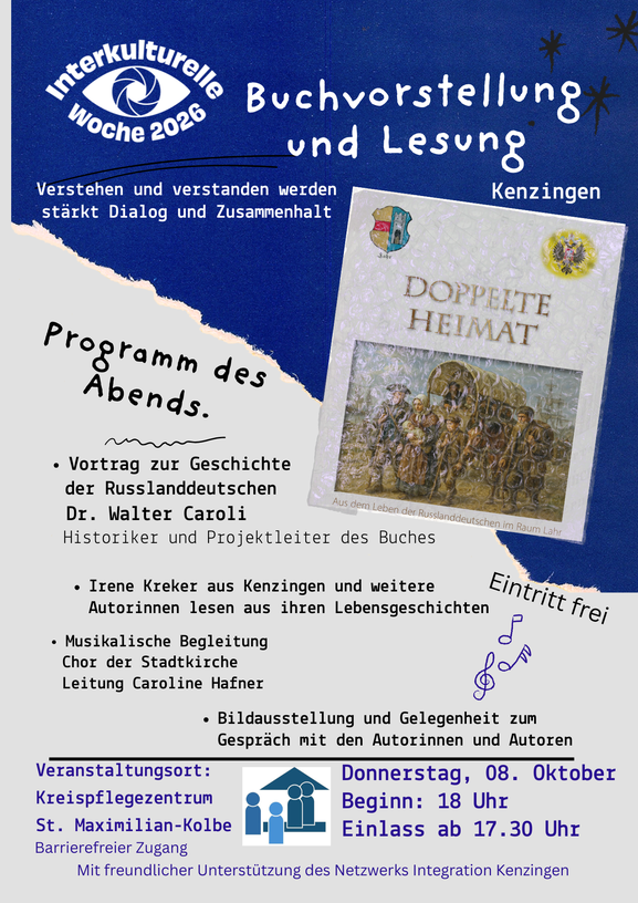 Plakat zur Lesung
